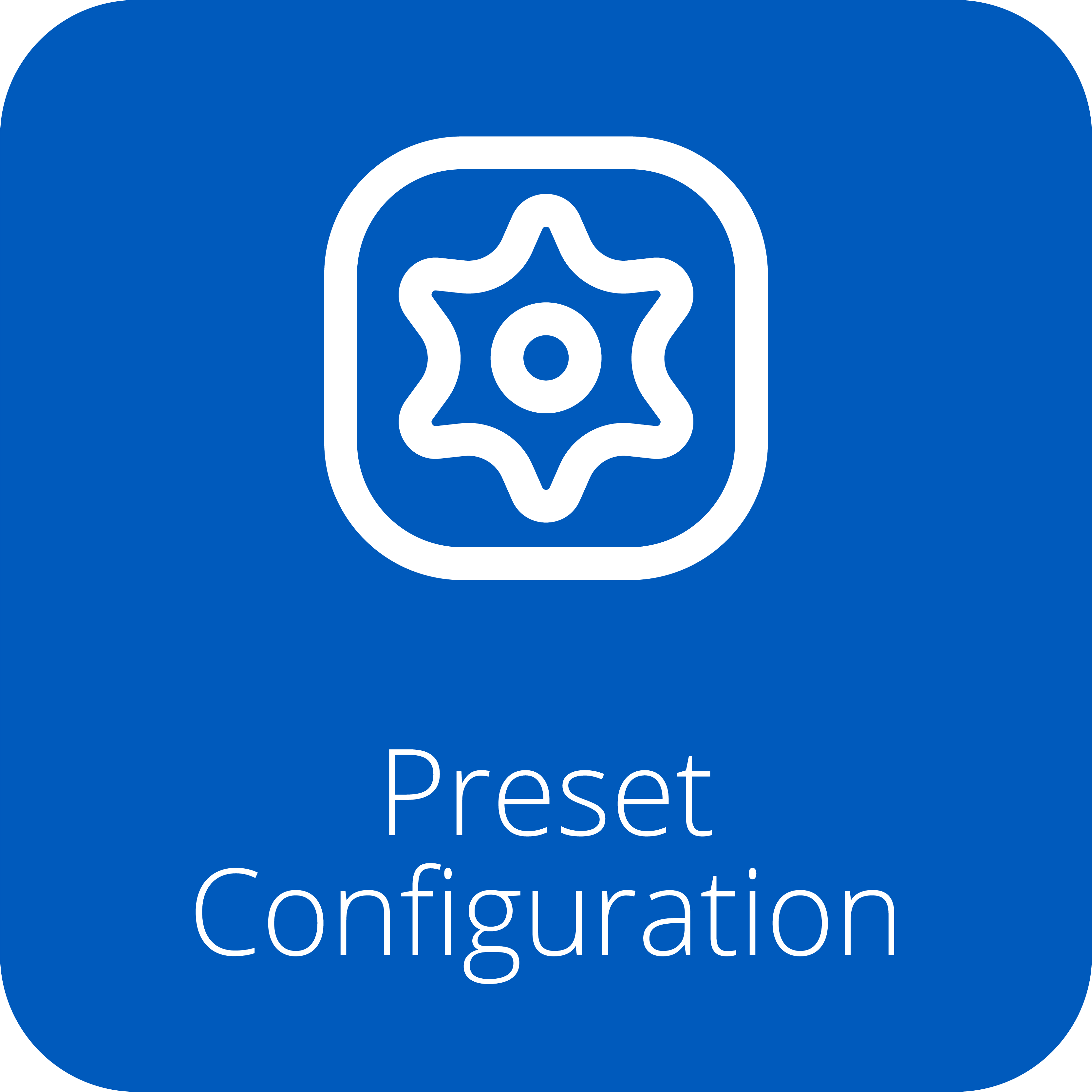 Preset Configuration
