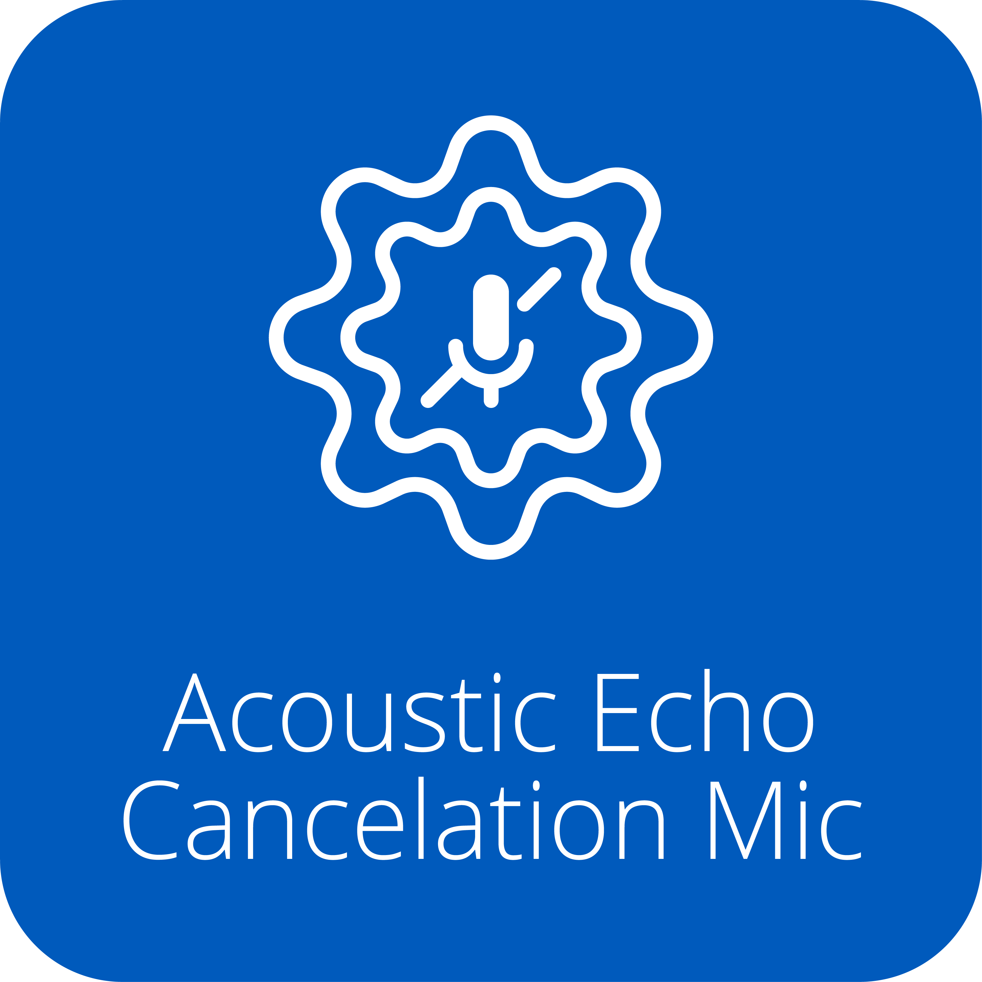 acoustic echo cancel mic