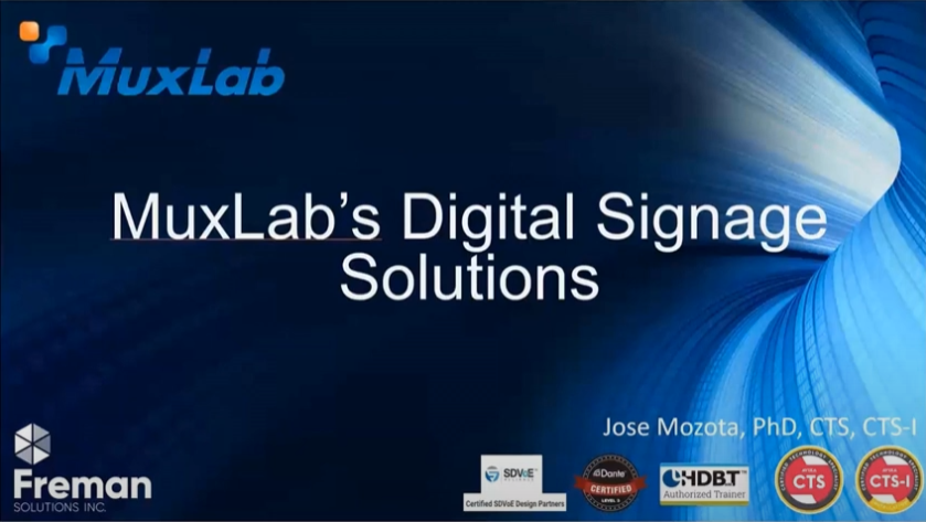 The Digital Signage Market and MuxLab's DigiSign Plus CMS Solution