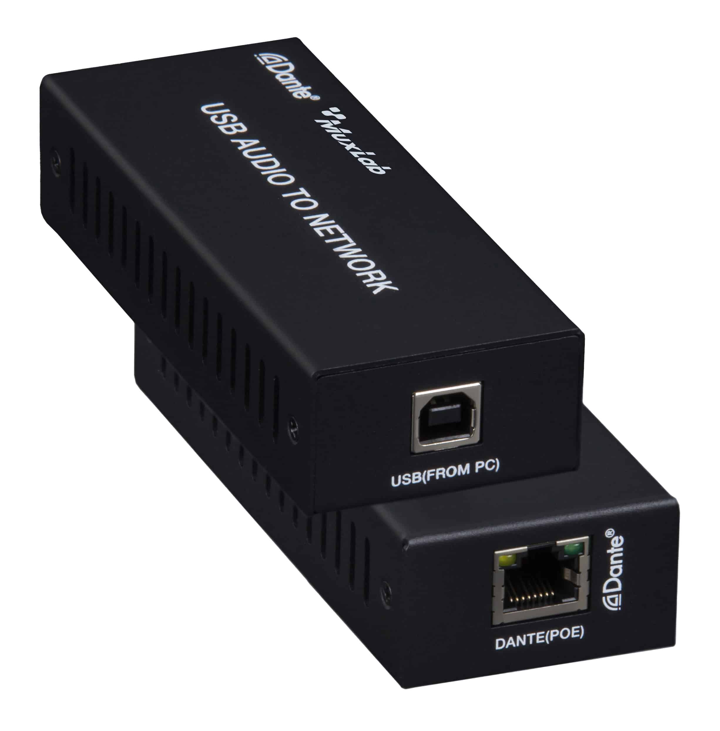 Dante 2-Channel USB Audio Encoder/Decoder - Muxlab