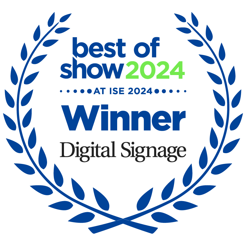 MuxLab Takes Home Best of Show Award at ISE 2024 in the Digital Signage ...